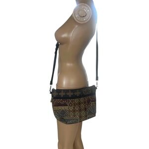 Vintage Danny K Of Beverly Hills CA Crossbody Tapestry Bag Purse